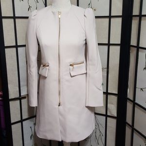 H&M🎀 women's colarless longline jacket size 2